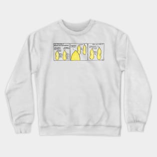 Halachically dubious etrog! Crewneck Sweatshirt